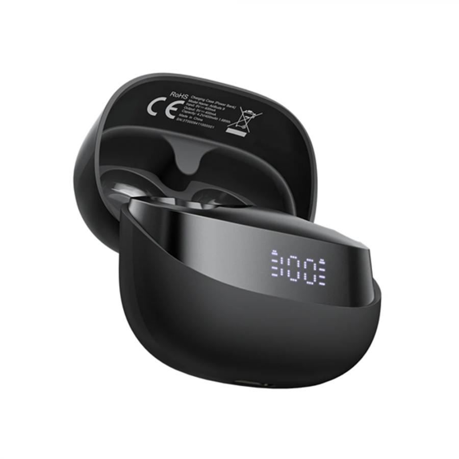 BLACKVIEW ENC BT5.4 AIRBUDS 9 LED SCREEN WITH CHARGING DOCK BLACK