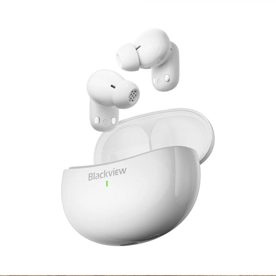 BLACKVIEW BT5.4 ENC EARBUDS WITH AI TRANSLATE FUNCTION WHITE