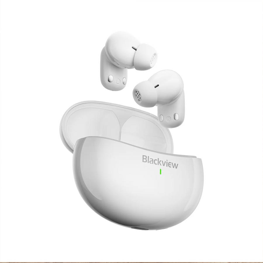 BLACKVIEW BT5.4 ENC EARBUDS WITH AI TRANSLATE FUNCTION WHITE