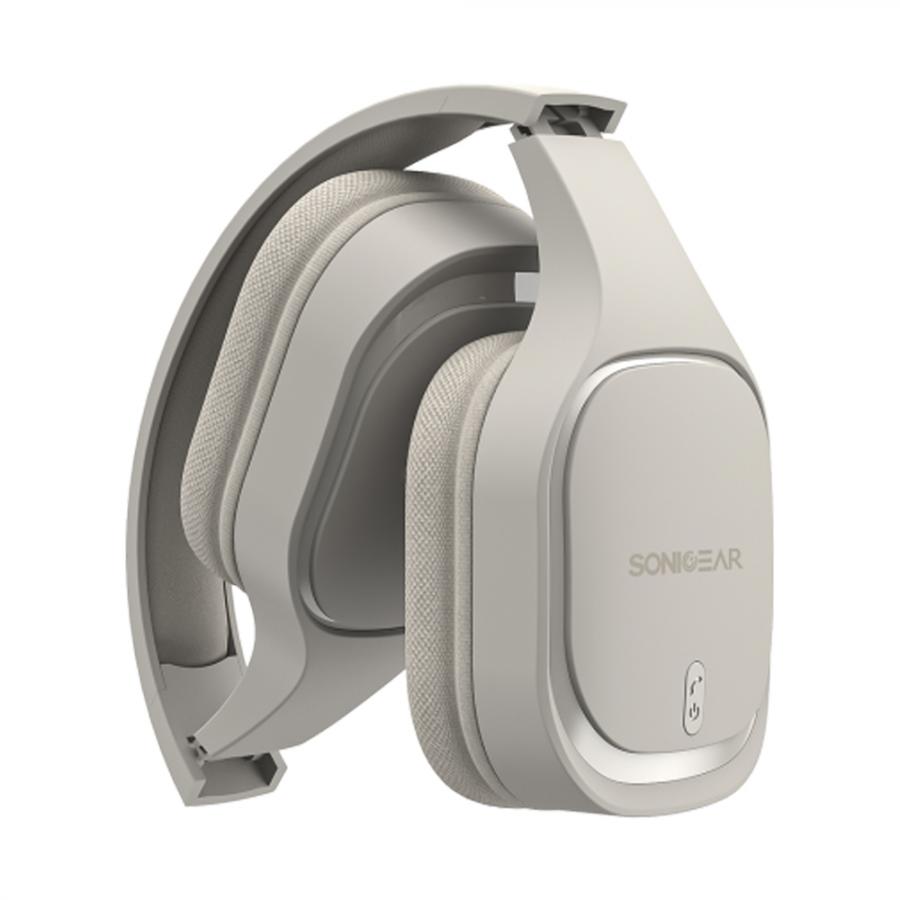 SONICGEAR BT 5.3 HEADSET AIRPHONE 7 (2025) CHALK GREY
