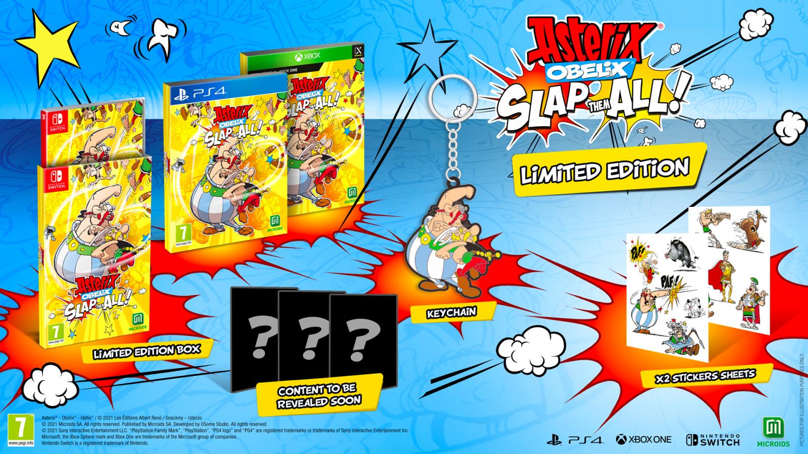 Asterix & Obelix: Slap them All! Limited Edition PS4 NEW