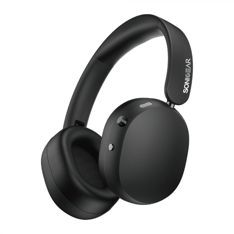 SONICGEAR ANC BT6.0 WIRELESS FOLDABLE HEADPHONES BLACK