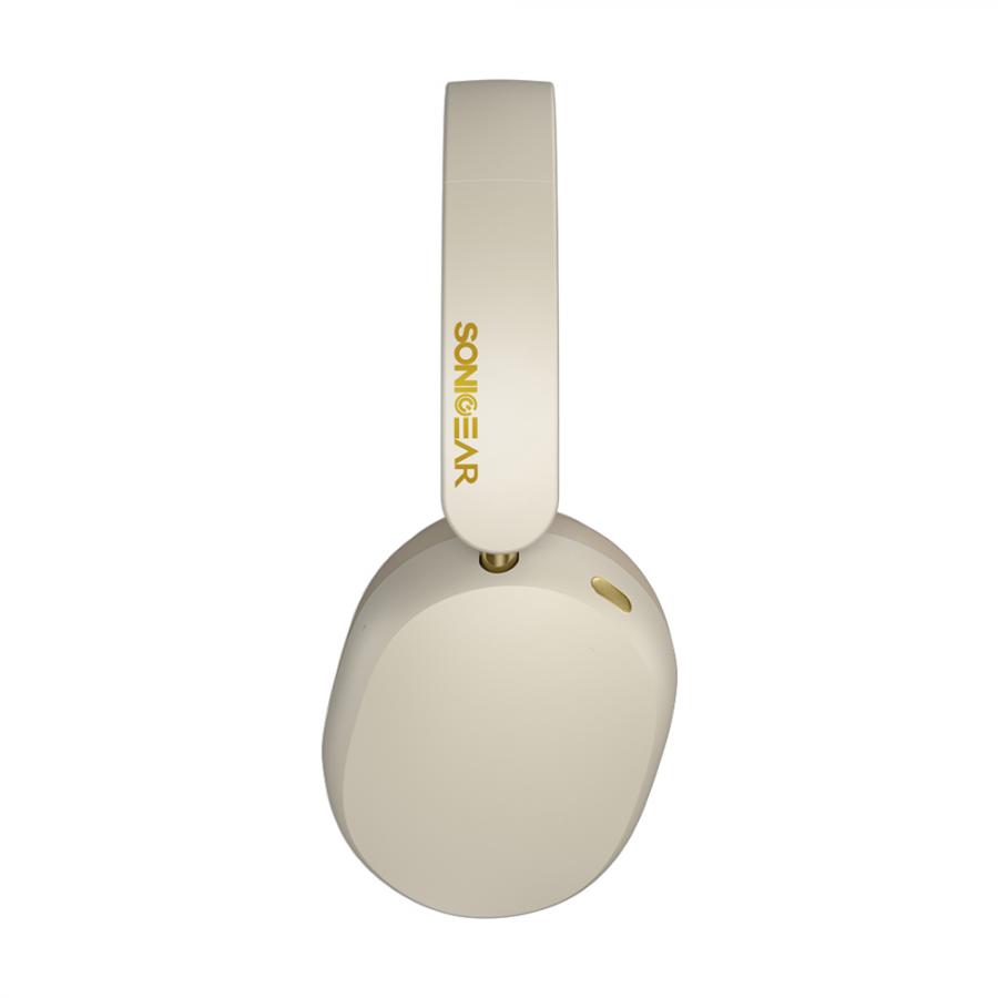 SONICGEAR ANC BT6.0 WIRELESS FOLDABLE HEADPHONES CREAM