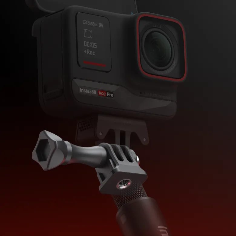 Insta360 Ace series 3-prong to 1/4