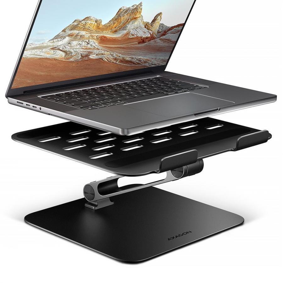 AXAGON (STND-LQB)  ALU HQ MASSIVE STAND FOR 10