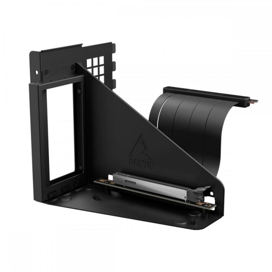 Arctic Accelero Vertical GPU Mount (Black) PCIe 4.0x16 riser cable 160mm