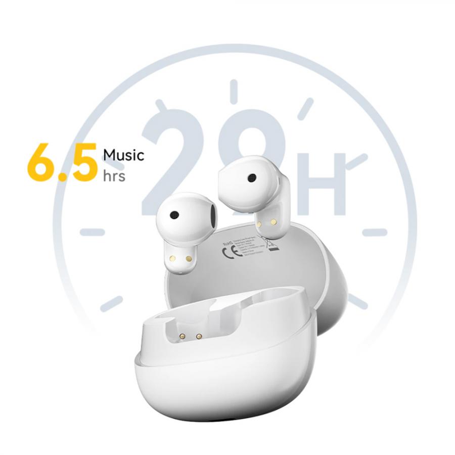 BLACKVIEW BT5.4 IPX4 WATERPROOF AIRBUDS 20 WITH CHARGING DOCK FROST WHITE