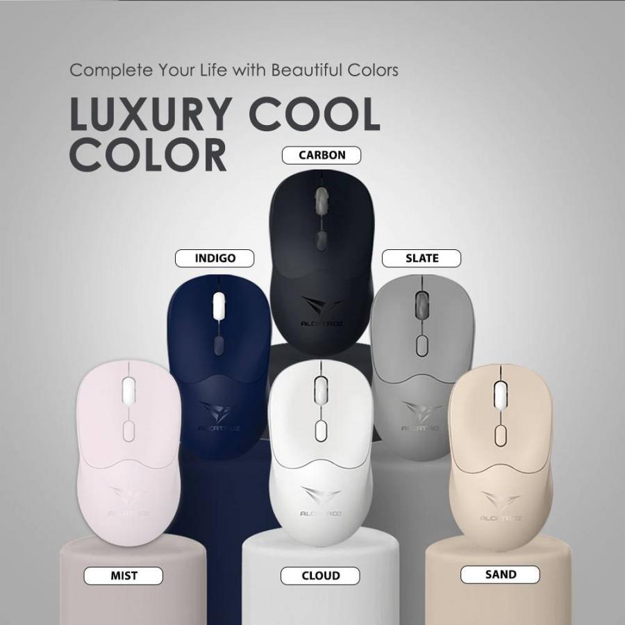 ALCATROZ SILENT BT5.4 WIRELESS MOUSE AIRMOUSE DUO 6R CLOUD