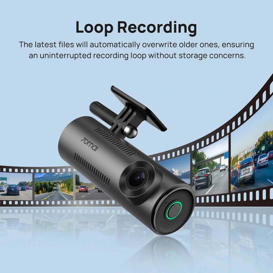 70mai M310 Plus 2k Dash Cam - 2k resolution 2560 x 1440
