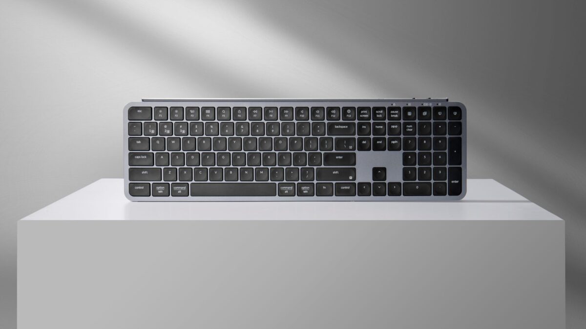 Keychron B6 Pro (B6P-K1) Ultraslim Wireless BT Keyboard ZMK Online customization - Gray 100% US Lay