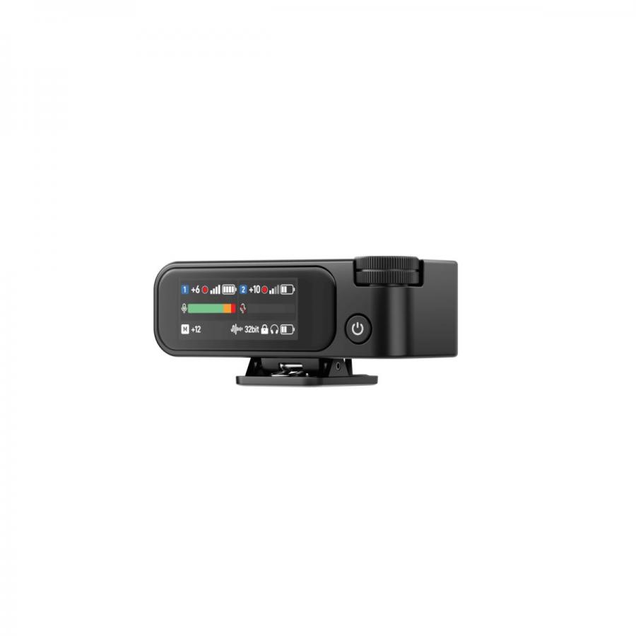 BOYAMIC 2-01 Wireless HD Twin Microphone USB-C & Camera, 2x RXs, 32bit Float Onboard Rec 300m 15h