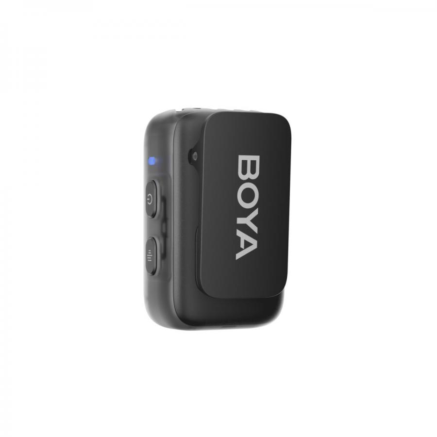 BOYAMIC 2-01 Wireless HD Twin Microphone USB-C & Camera, 2x RXs, 32bit Float Onboard Rec 300m 15h