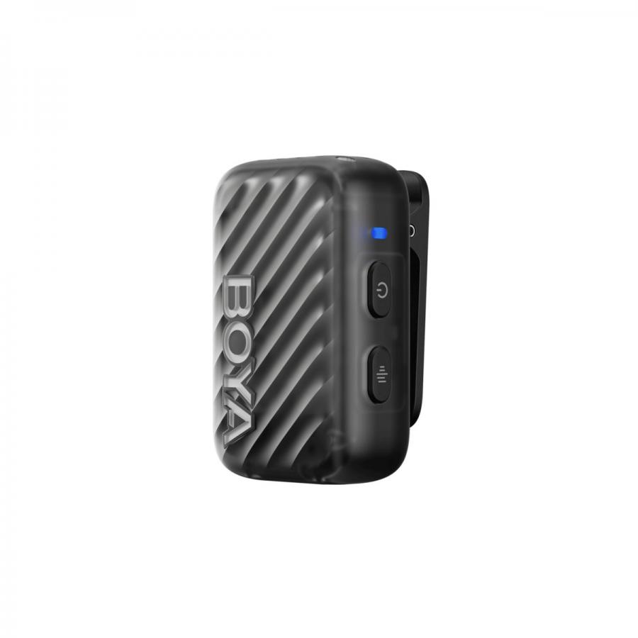 BOYAMIC 2-01 Wireless HD Twin Microphone USB-C & Camera, 2x RXs, 32bit Float Onboard Rec 300m 15h