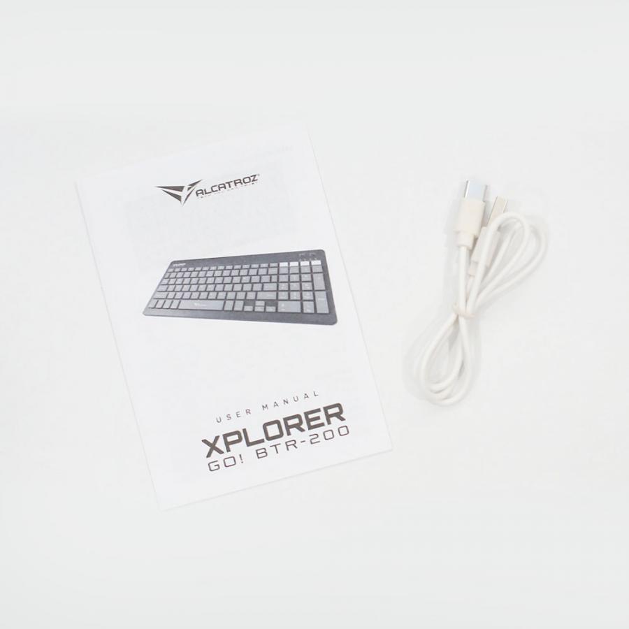 ALCATROZ WIRELESS KEYBOARD XPLORER GO! BTR 200 SAND