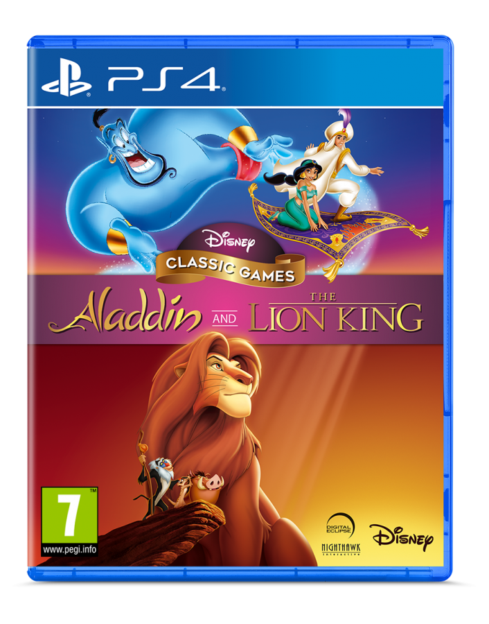 Aladdin & Lion King PS4 NEW