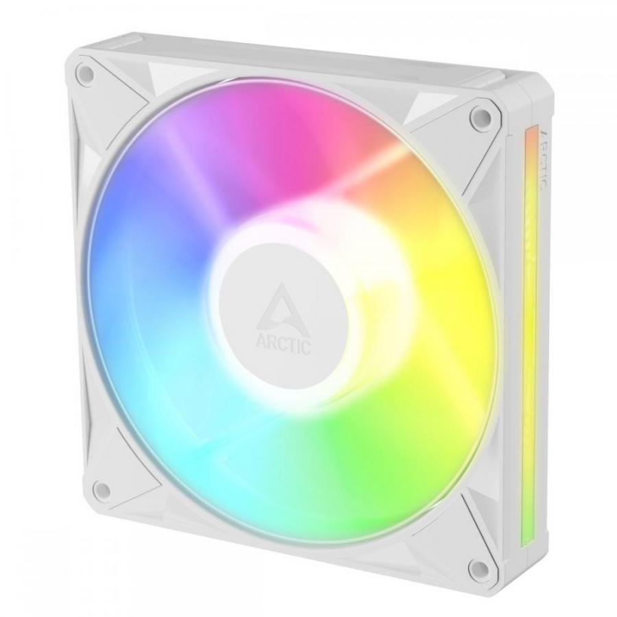 Arctic BioniX P12 A-RGB (White) Pack of 3 - 120mm Case Fan with A-RGB - Fluid Dynamic Bearing - PWM