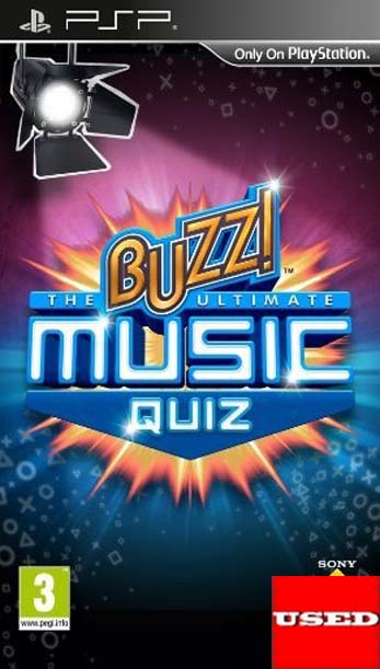 Buzz! Μουσικό Quiz! PSP USED 