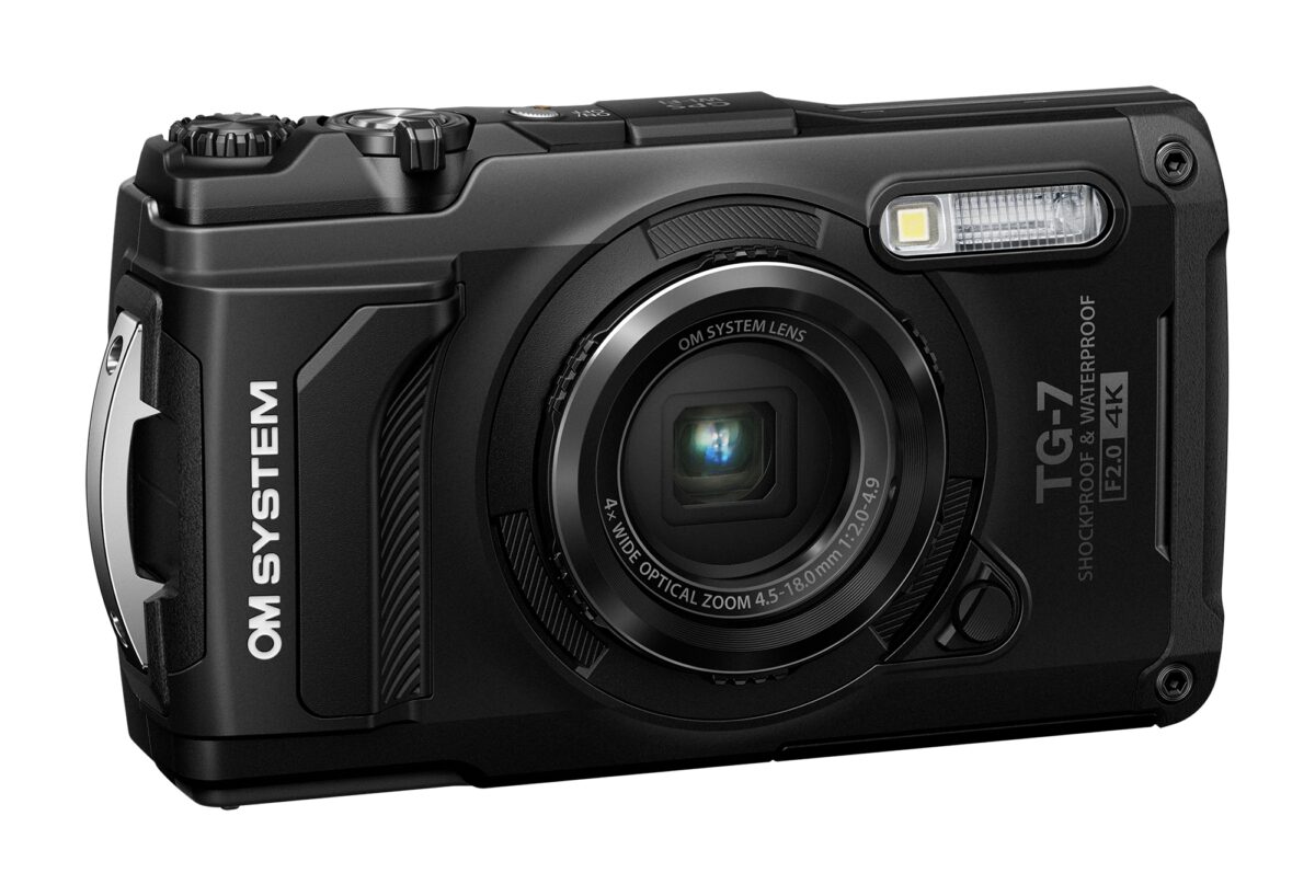 Olympus OM-System TG-7 Black - Tough Camera Underwater