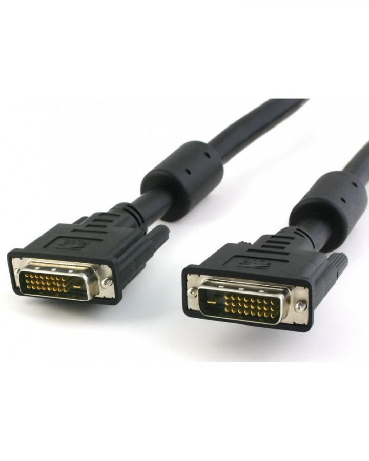 Cable DVI-DVI 24+5 2x Ferrites 1.5m