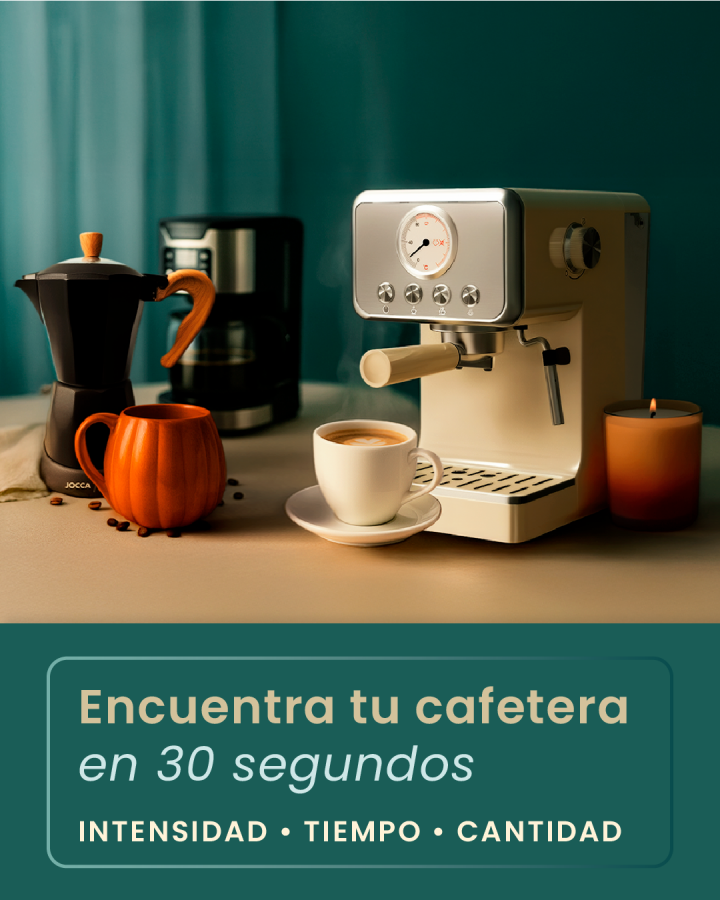 JOCCA RETRO ESPRESSO COFFEE MACHINE 15 BARS WITH REMOVABLE DEPOSIT 1.7L CREME