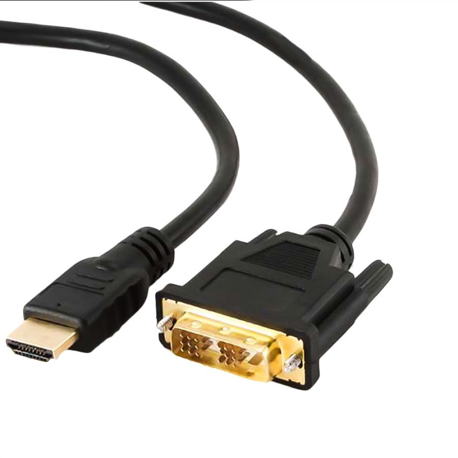 CABLEXPERT HDMI TO DVI M-M CABLE GOLD PLATED CONNECTORS 4.5m BULK