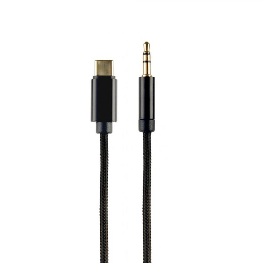 CABLEXPERT USB-C TO STEREO 3.5MM AUX CABLE 1.5M BLACK
