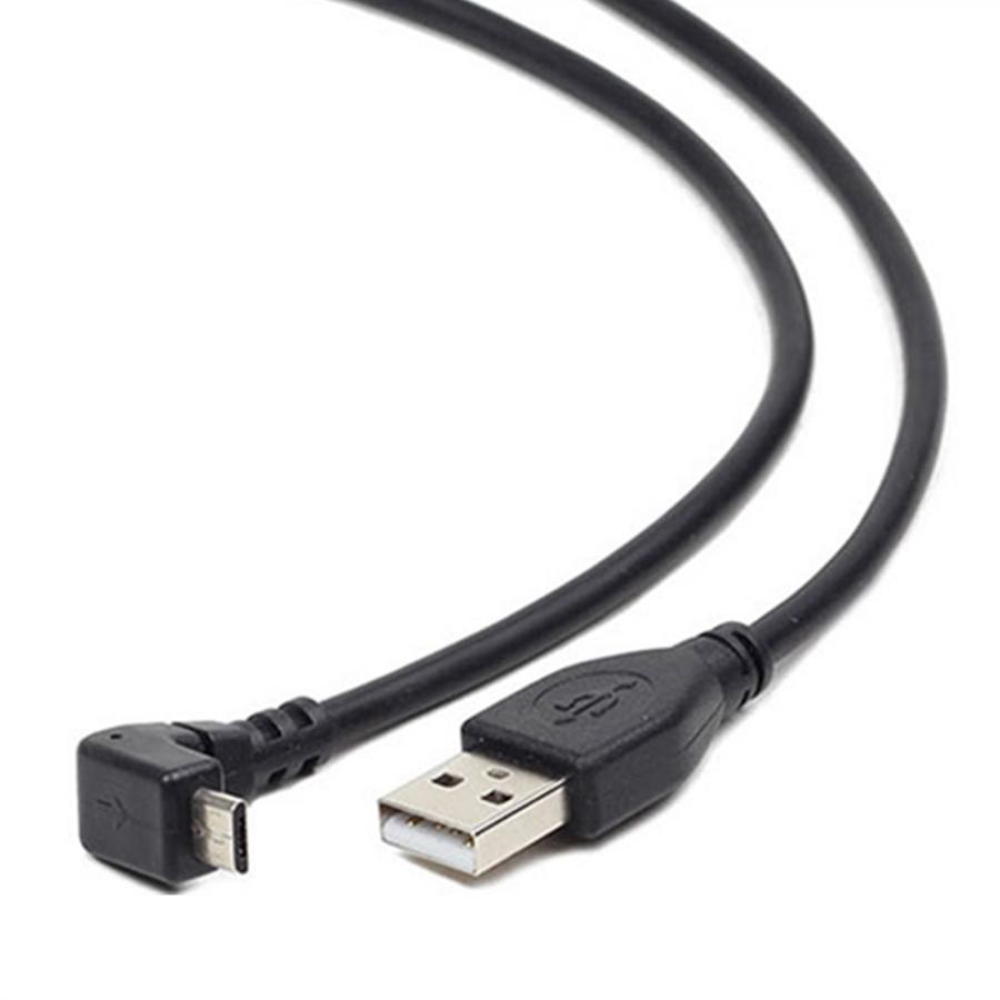 CABLEXPERT ANGLED MICRO-USB CABLE 1,8M