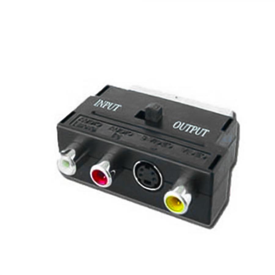 CABLEXPERT BIDIRECTIONAL SCART/RCA/SVIDEO ADAPTER