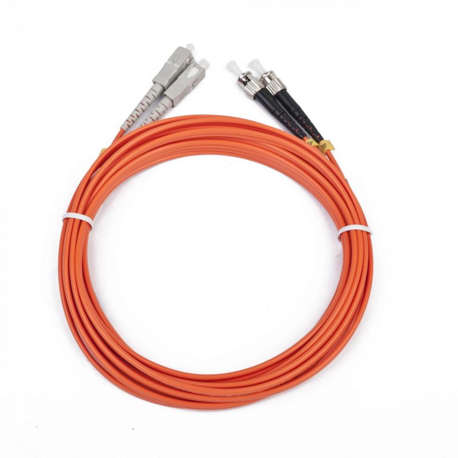 CABLEXPERT MULTIMODE DUPLEX OM2 50/125 FIBER OPTIC CABLE ST/SC 5M