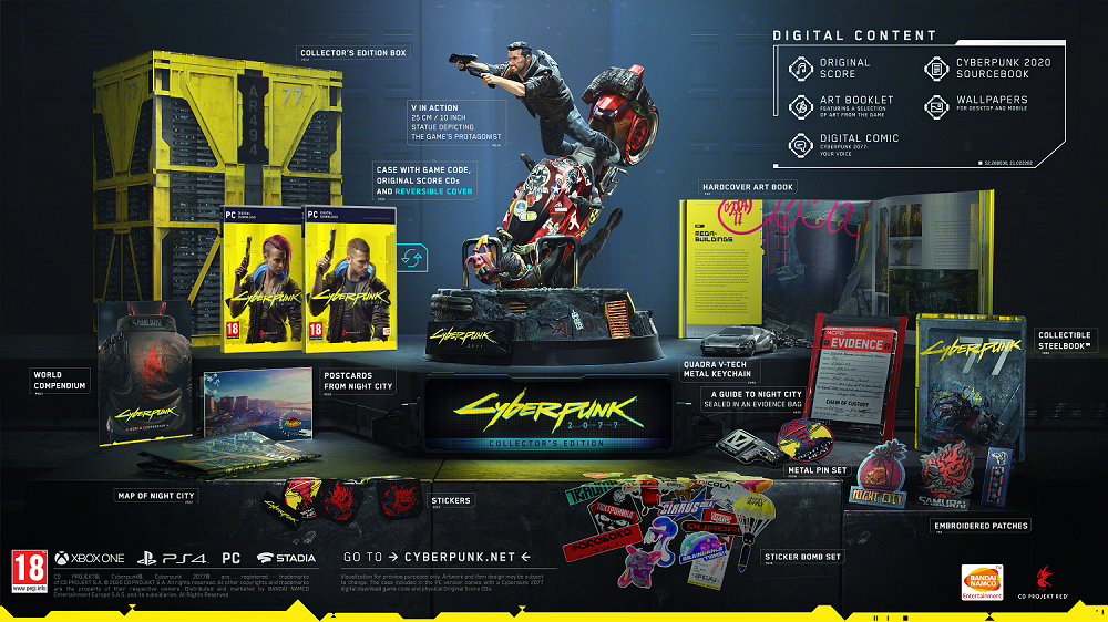 Cyberpunk 2077 Collector's Edition PC NEW