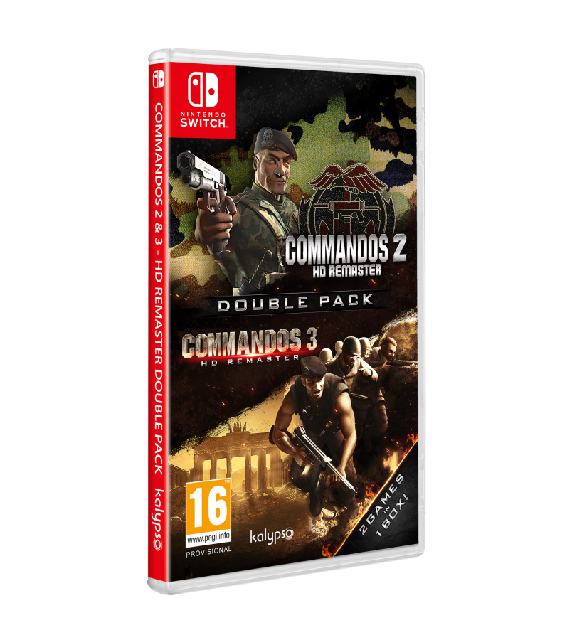 Commandos 2 & 3 HD Remastered Nintendo Switch NEW