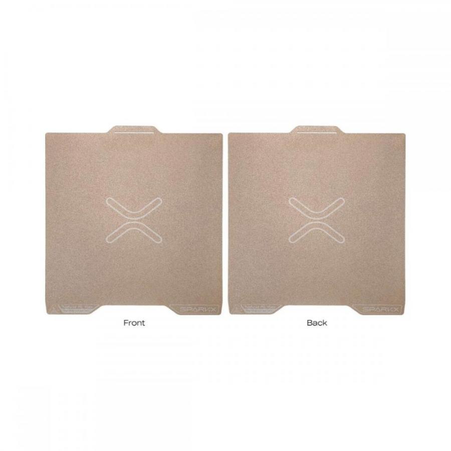 Creality SparkX i7 Dual-Texture PEI Plate - double-Sided Gold Texture Print Bed 265x300