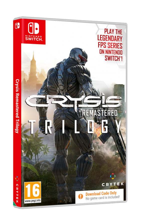 Crysis Remastered Trilogy (Code in a Box) Nintendo Switch NEW