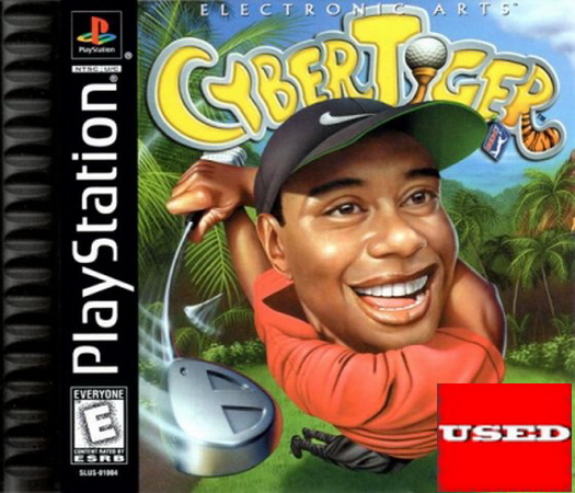 Cyber Tiger PSX USED (Damaged Case)