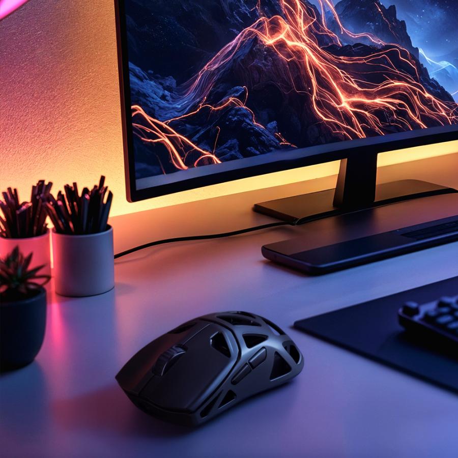 WHITE SHARK WIRELESS GAMING MOUSE WGM-5019 DPI 24000 BLACK