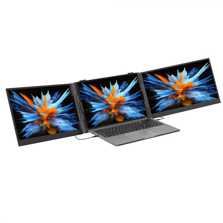 BLACKVIEW 14' DUAL LAPTOP SCREEN EXTENDER LCD 16:9 60Hz 1080P BLACK/GREY
