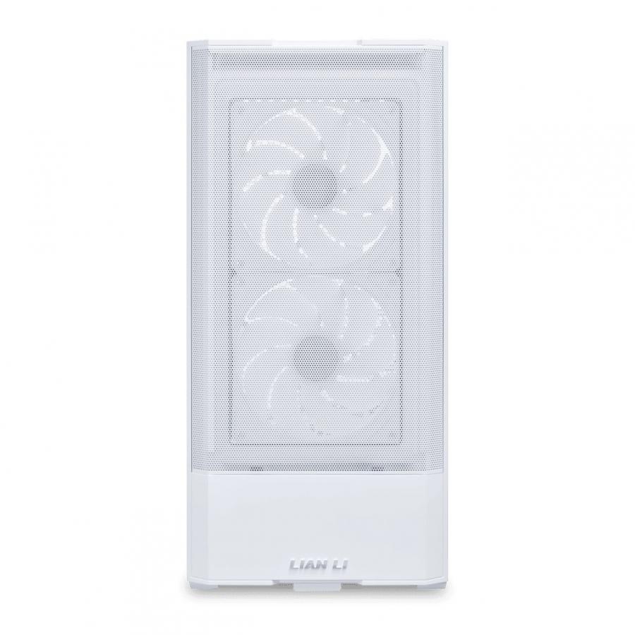 Lian Li LANCOOL 207 White - ATX PC Case (4 FANS) 2 x front 140 ARGB PWM & 2  bottom 120 PWM reverse