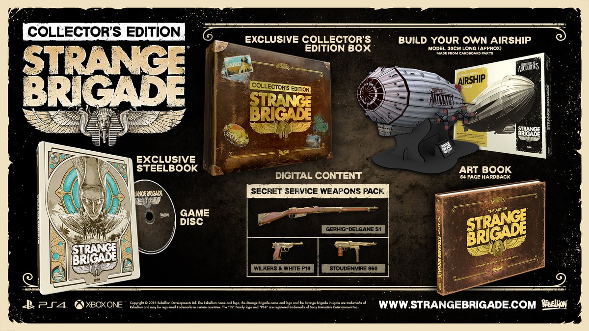 Strange Brigade Collector's Edition PS4 NEW