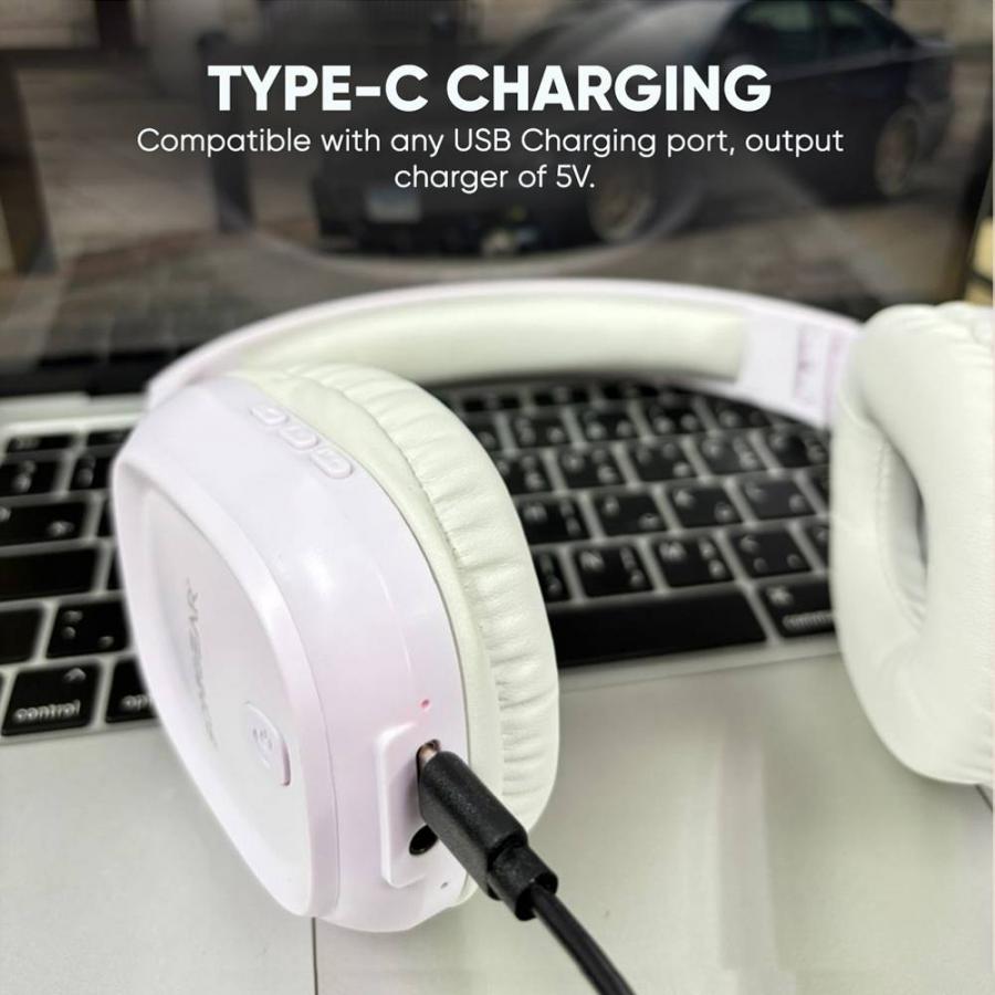 SONICGEAR BT5.4 OVER-EAR HEADPHONES AIRPHONE 5 INDIGO