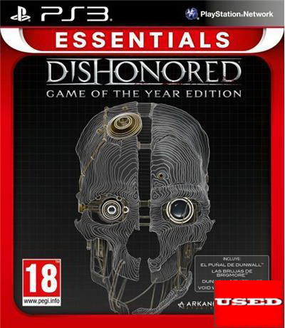Dishonored GOTY (Essentials) PS3 USED