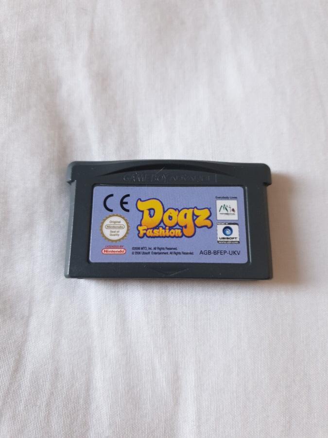 Dogz Fashion GameBoy Advance UNBOXED