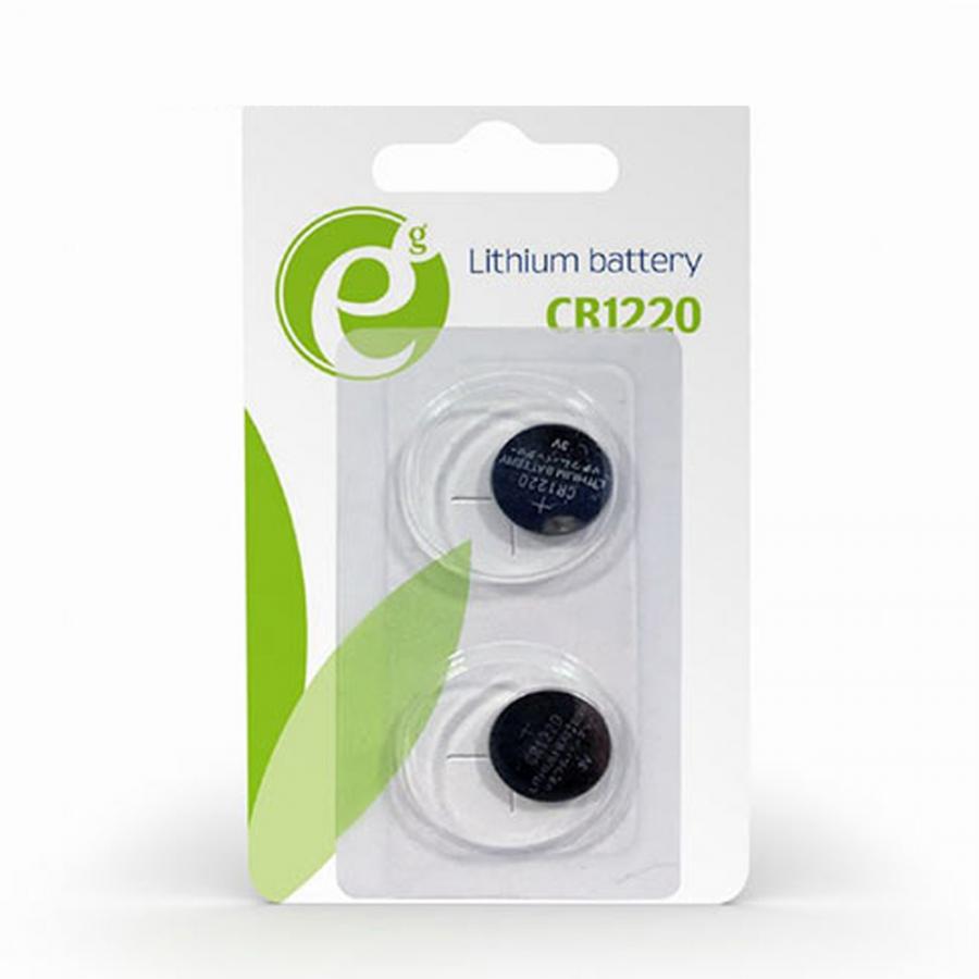 ENERGENIE BUTTON CELL CR1220 2-PACK
