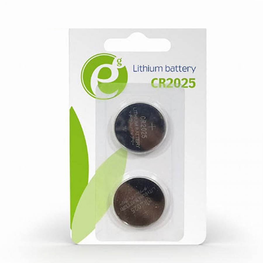 ENERGENIE BUTTON CELL CR2025 2-PACK