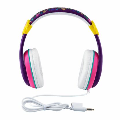 eKids Encanto Ενσύρματα Ακουστικά με ασφαλή μέγιστη ένταση ήχου για παιδιά και εφήβους (EN-140) (Μωβ/Λευκό/Ροζ)