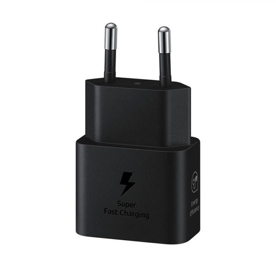 SAMSUNG TYPE-C WALL CHARGER 25W BLACK