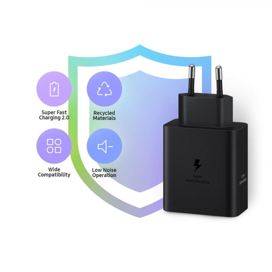 SAMSUNG DUAL POWER ADAPTER 50W BLACK