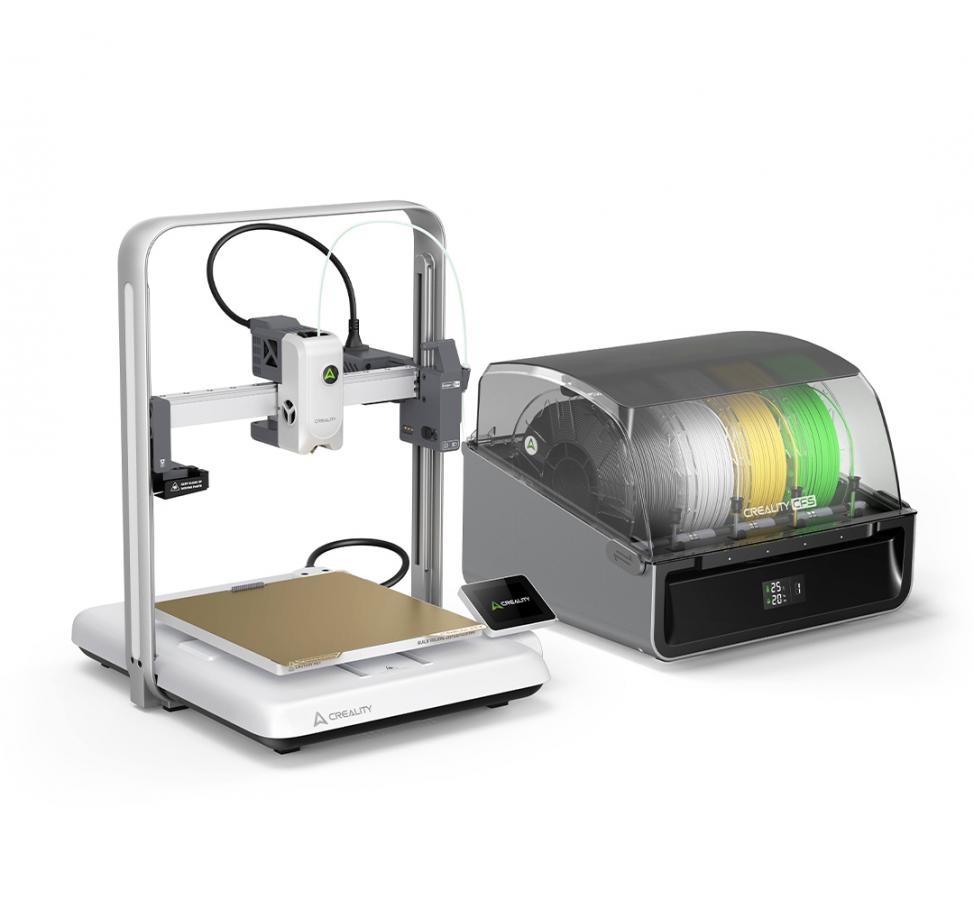 CREALITY Ender-3 V4 Combo - CoreXZ 3D Printer with CFS - 500mm/s speed Multicolor 220x220x235