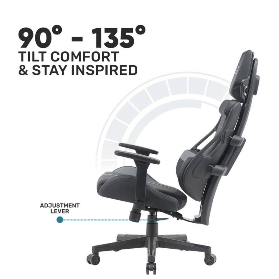ARMAGGEDDON VEGAN LEATHER ERGONOMIC BACK GAMING CHAIR EXO III HONEY BOURBON