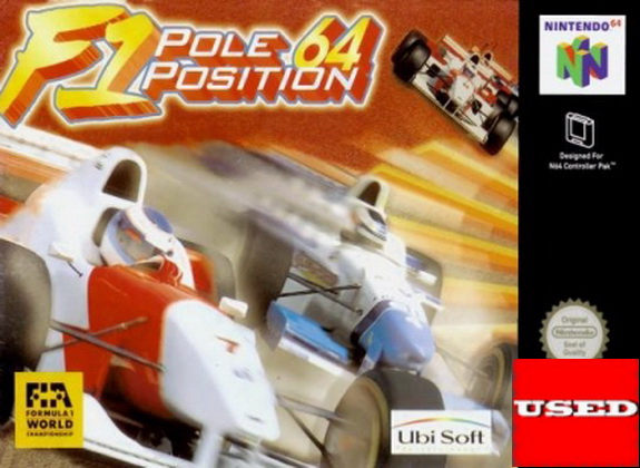 F1 Pole Position 64 N64 USED