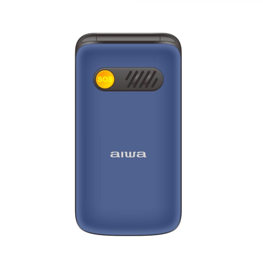 AIWA SLIM BT CLAMSHELL 4G FLIP-STYLE DUAL SIM PHONE BLUE